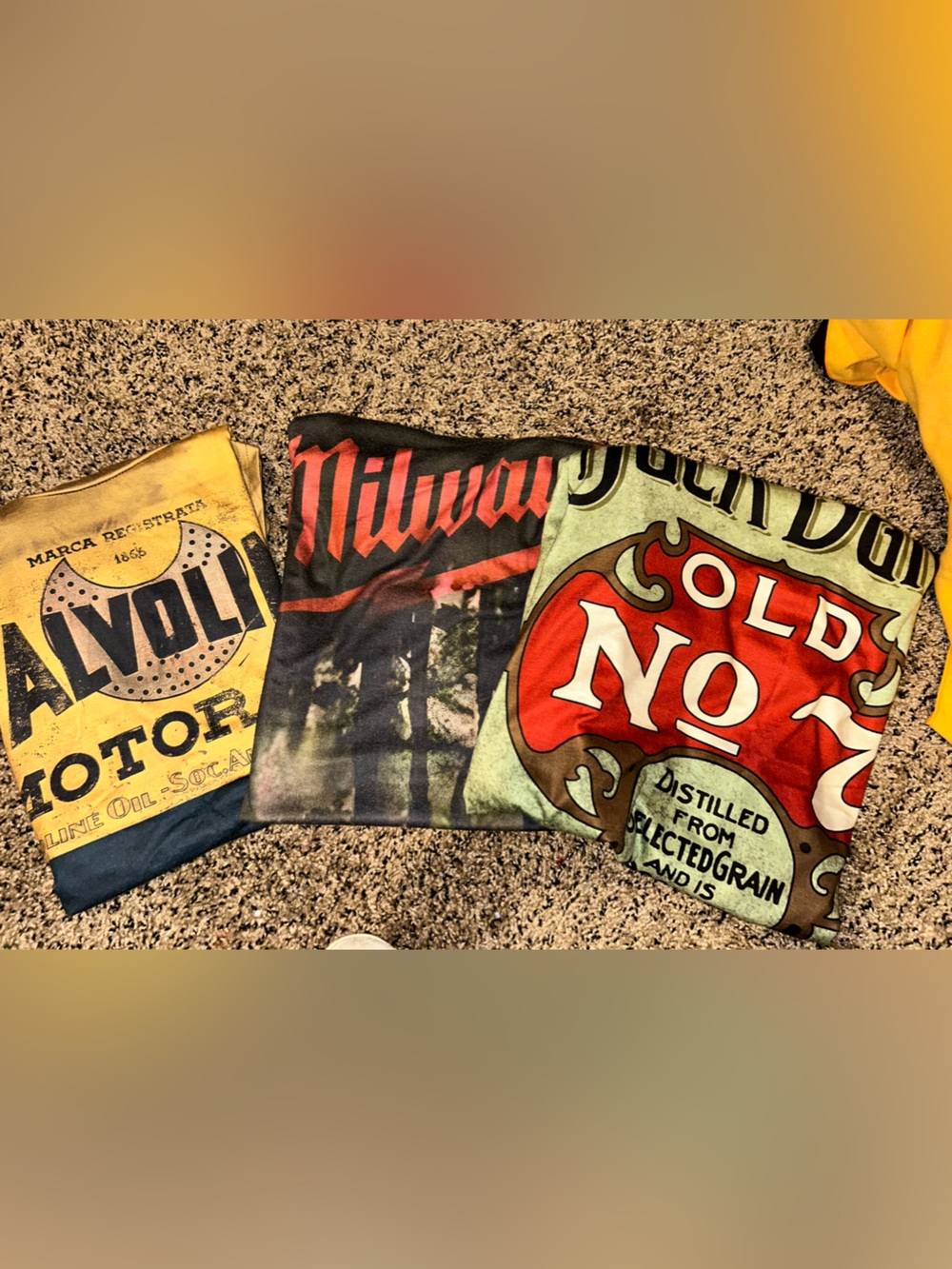3 Vintage-style havilinr Milwaukee Jack Daniels motor oil graphic tee XXL